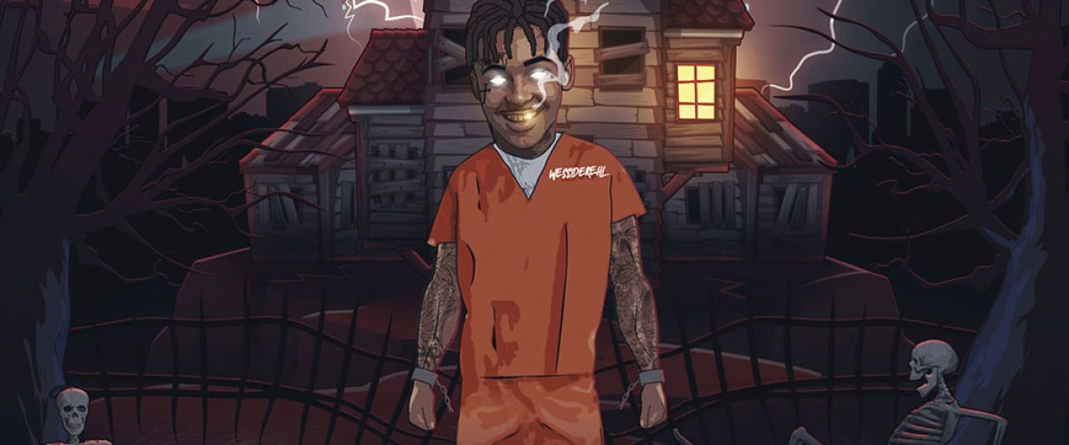 kahraezink_quan-chi_rehl_thrilla_cartoon_mixtape_cover_design
