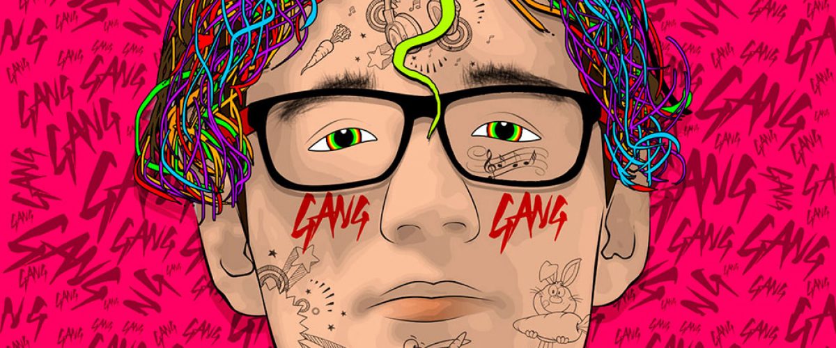 kahraezink_rabitttunes_lil_god_mixtape_cover_design